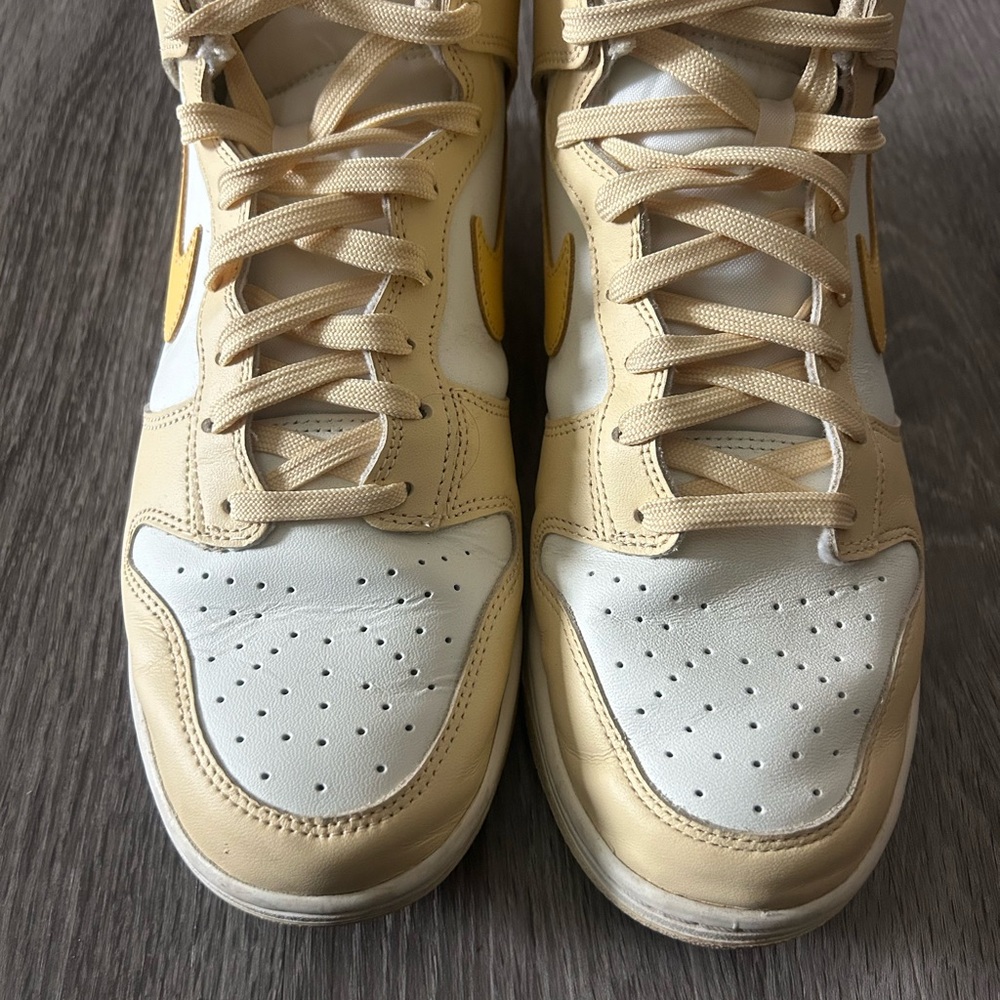 Nike Cream and White Sneakers